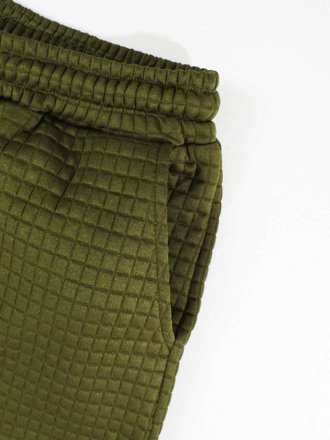 Elite Waffle-Knit Polo Set