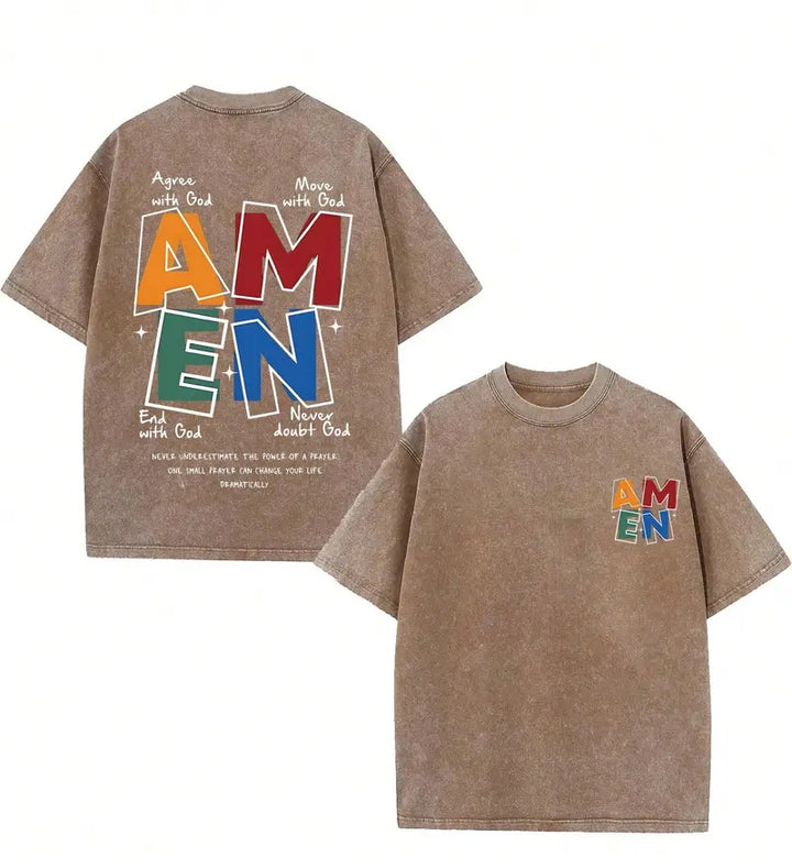 Vintage Faith Washed Tee