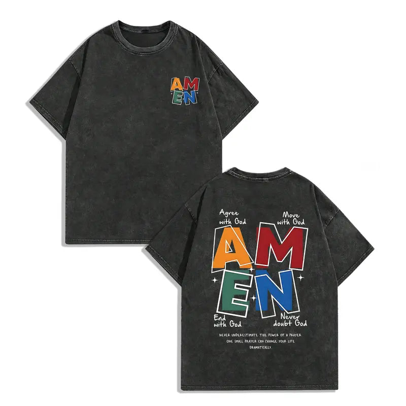 Vintage Faith Washed Tee