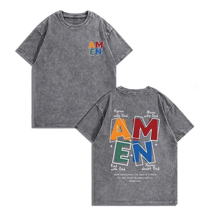 Vintage Faith Washed Tee