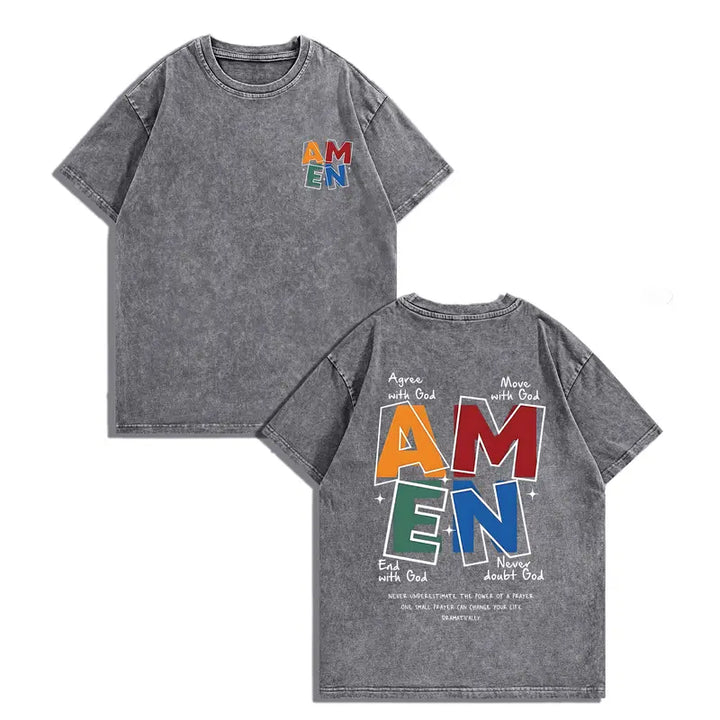 Vintage Faith Washed Tee
