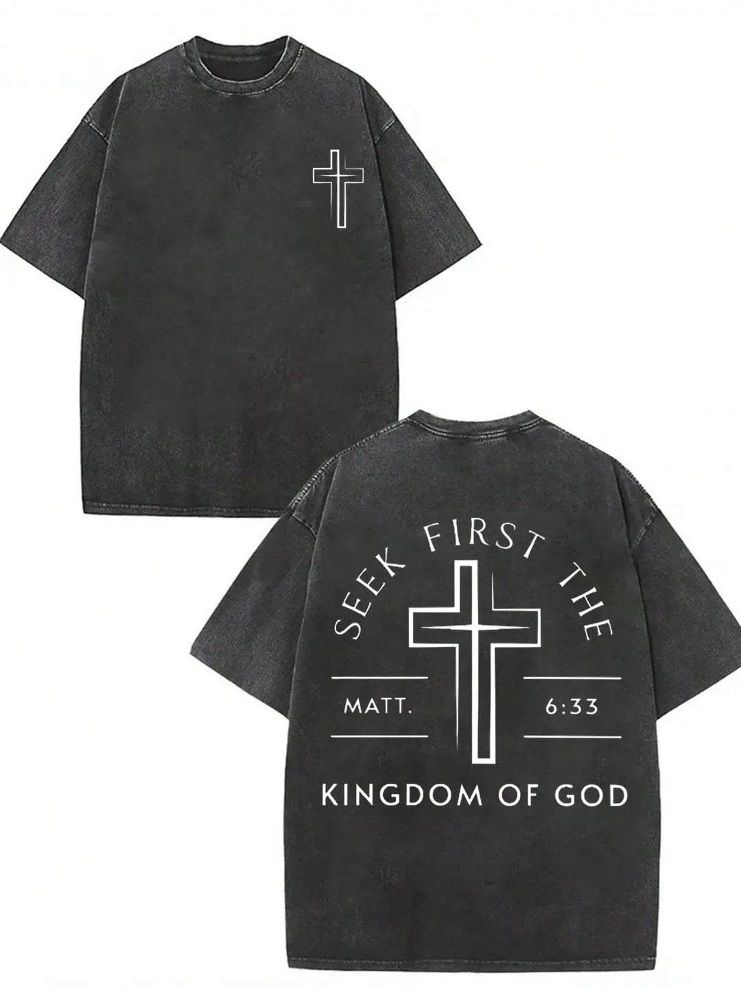 Seek First Vintage Faith Tee