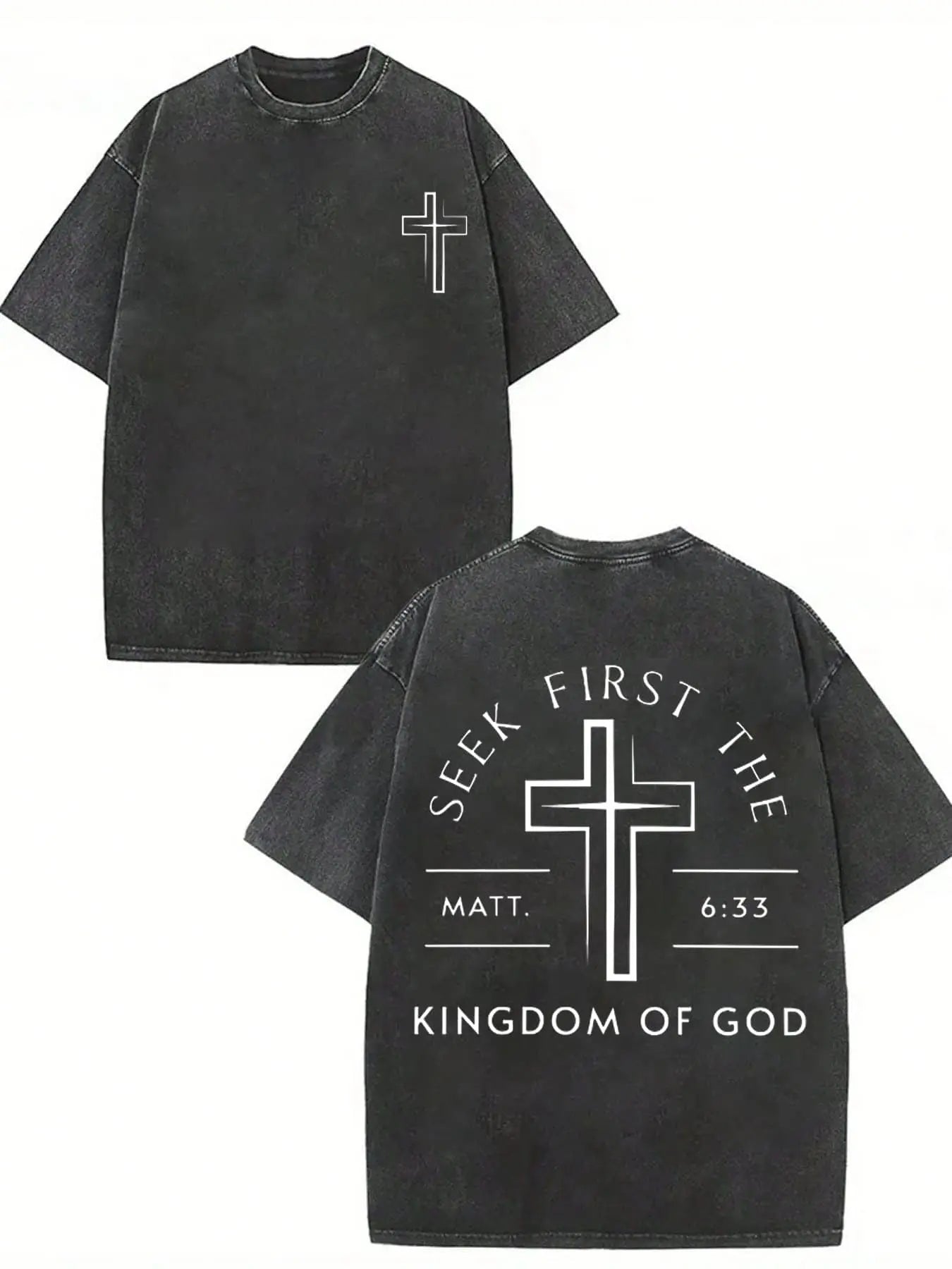 Seek First Vintage Faith Tee