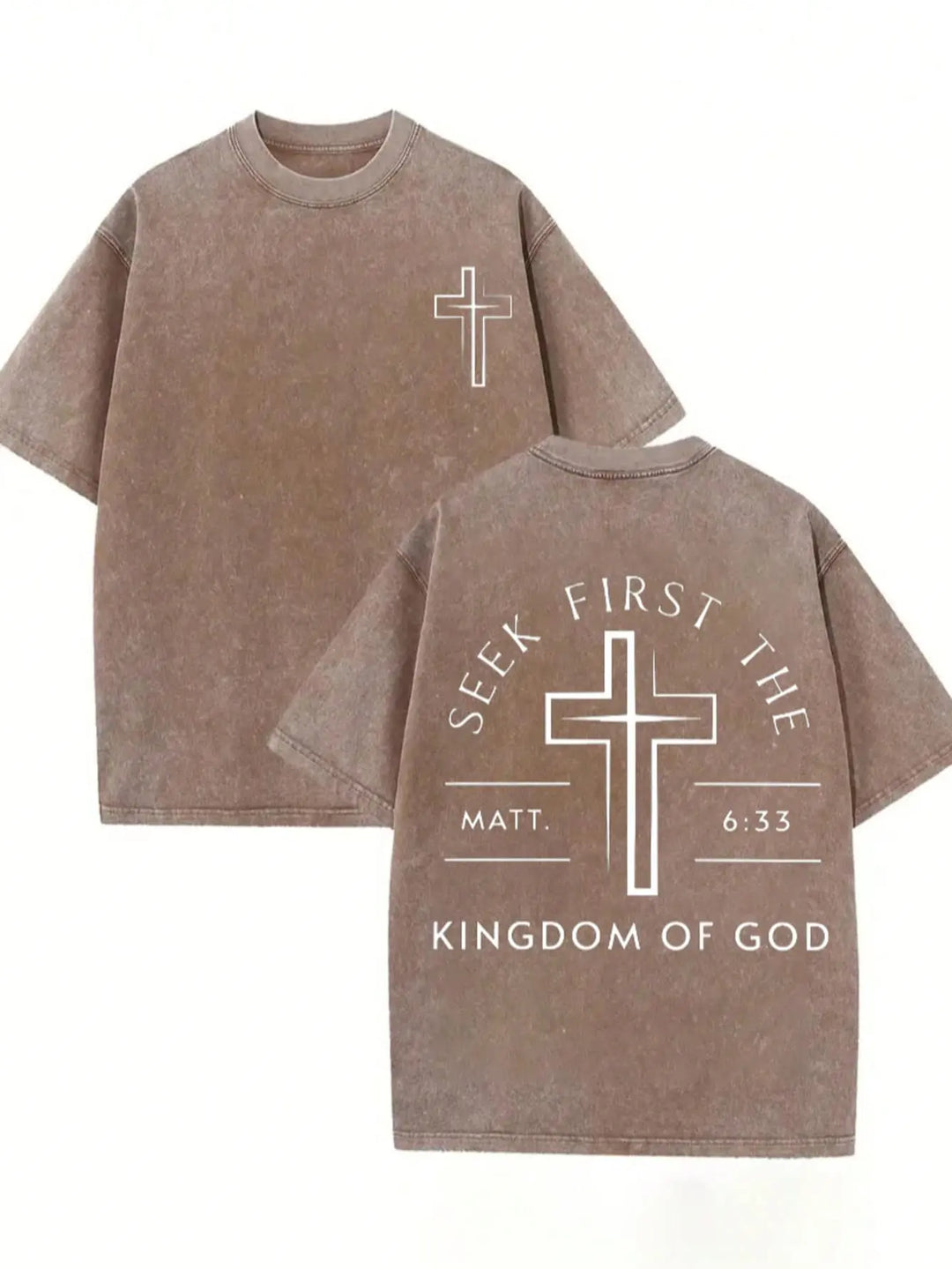 Seek First Vintage Faith Tee