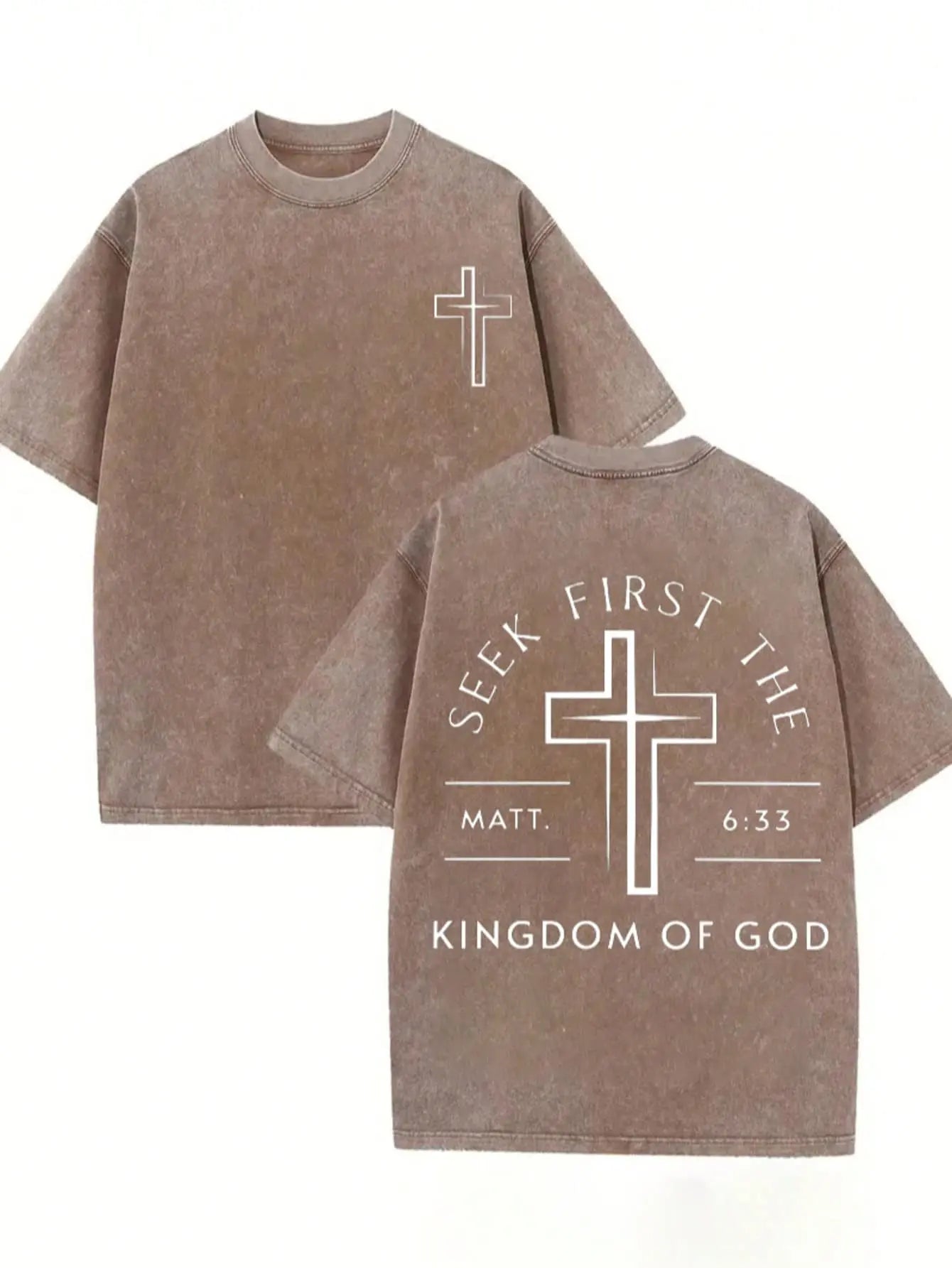 Seek First Vintage Faith Tee