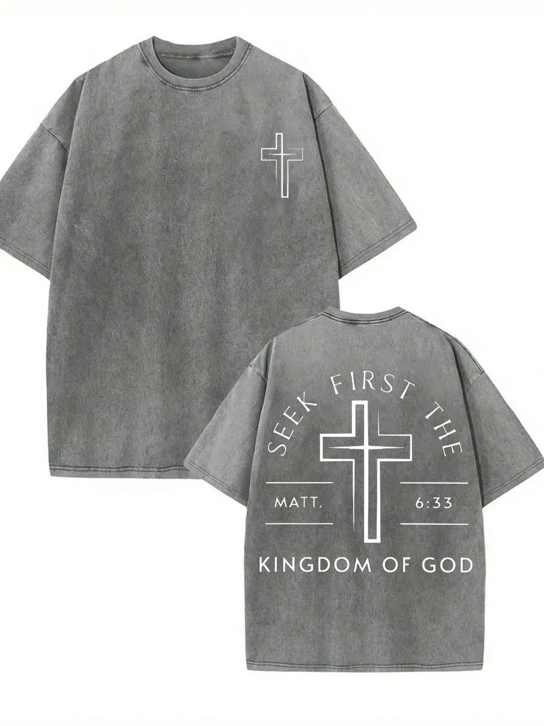 Seek First Vintage Faith Tee