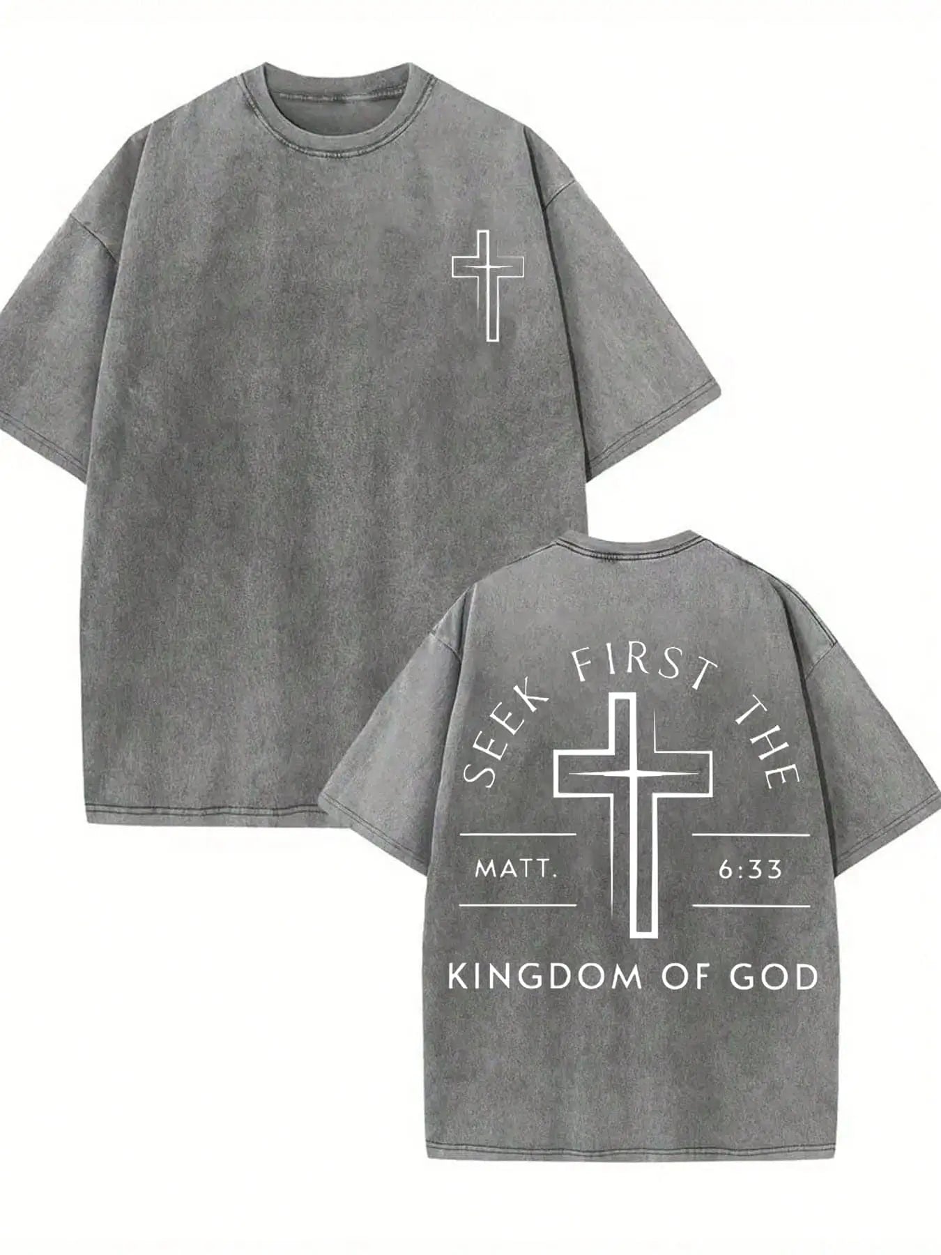 Seek First Vintage Faith Tee