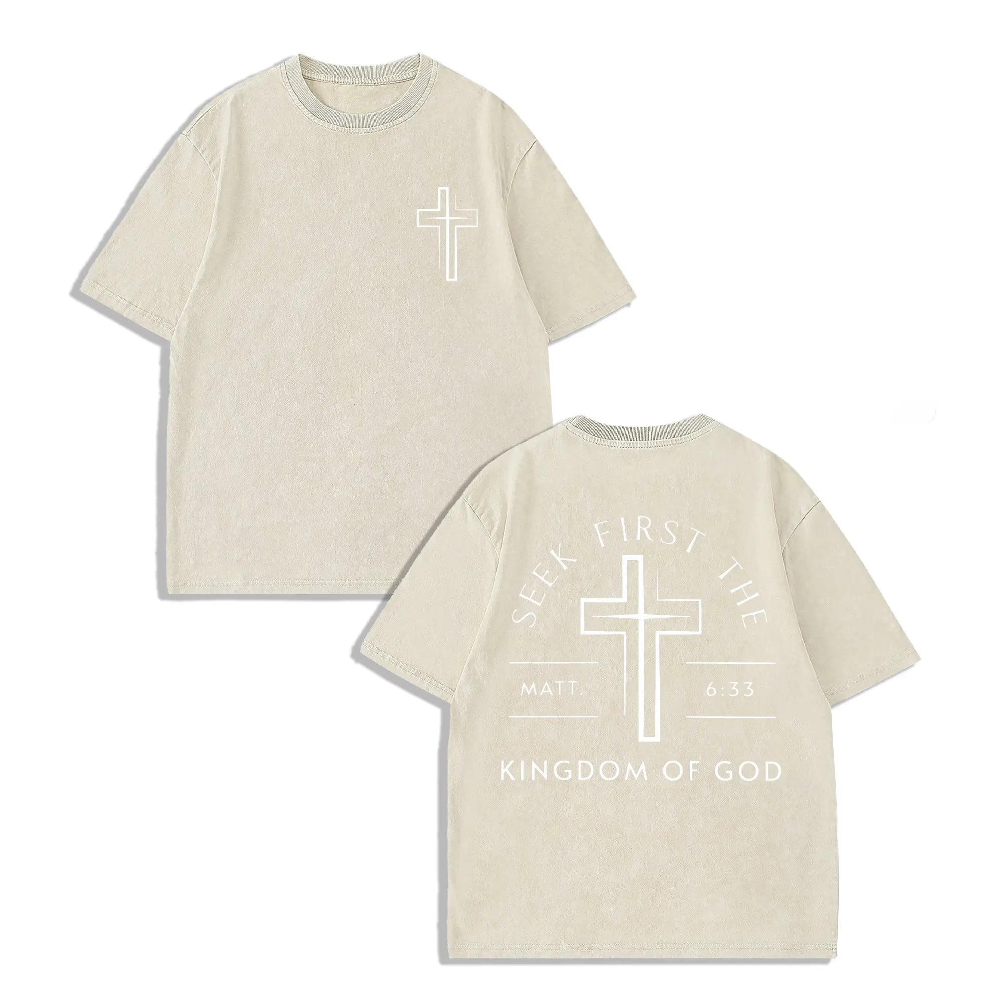 Seek First Vintage Faith Tee