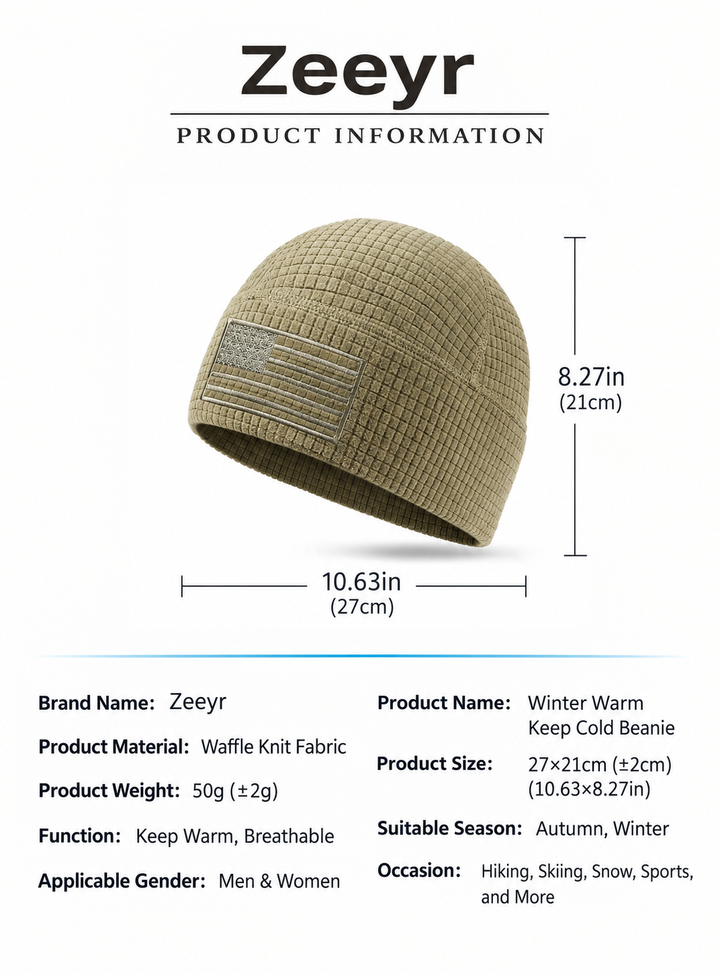 Zeeyr Autumn and winter warm hat
