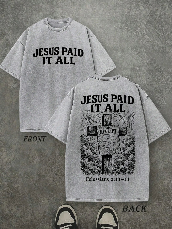 Vintage Faith Oversized Tee
