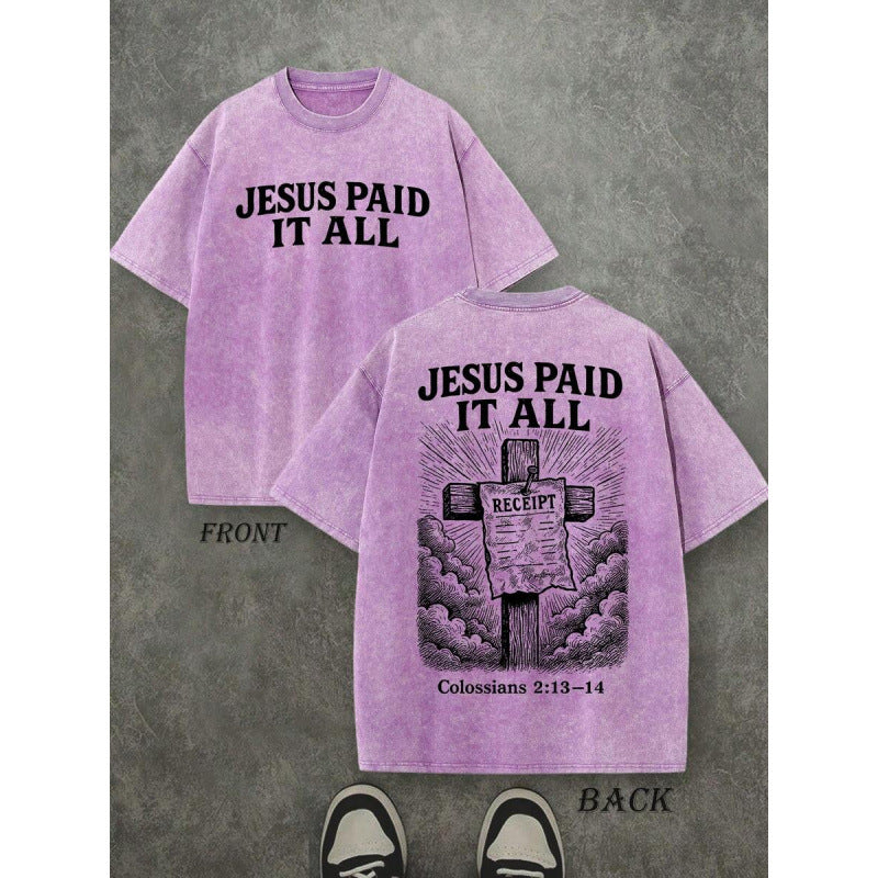 Vintage Faith Oversized Tee
