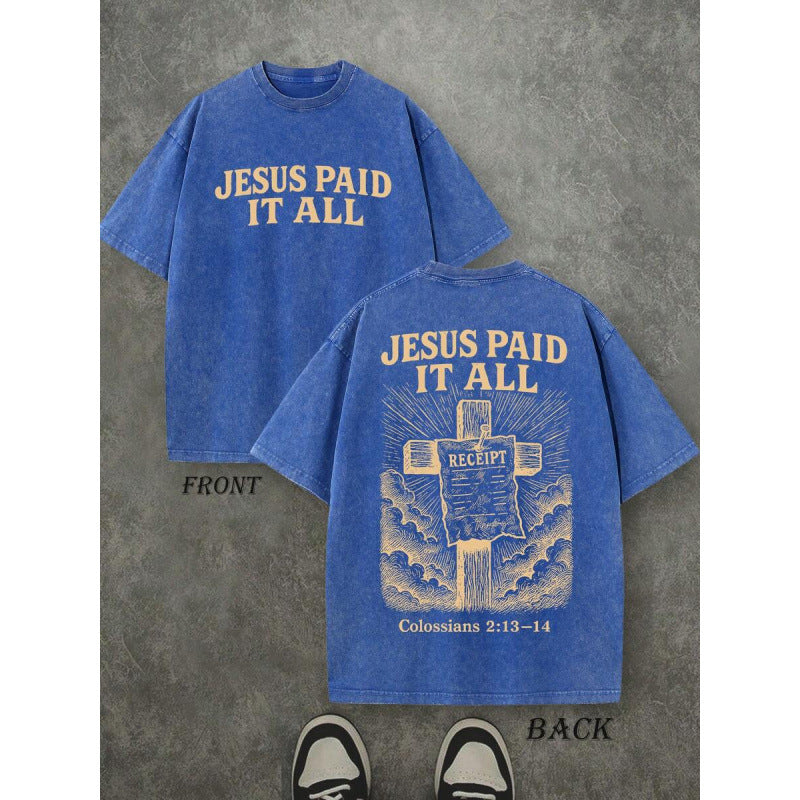 Vintage Faith Oversized Tee