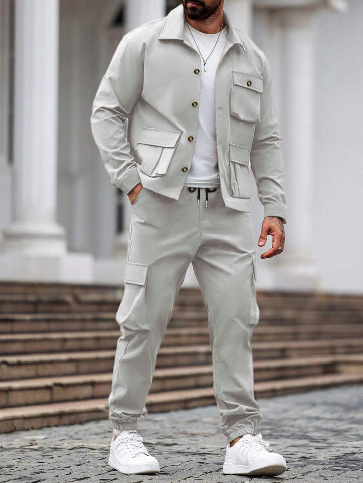 Urban Utility Cargo Jacket &amp; Pants Set