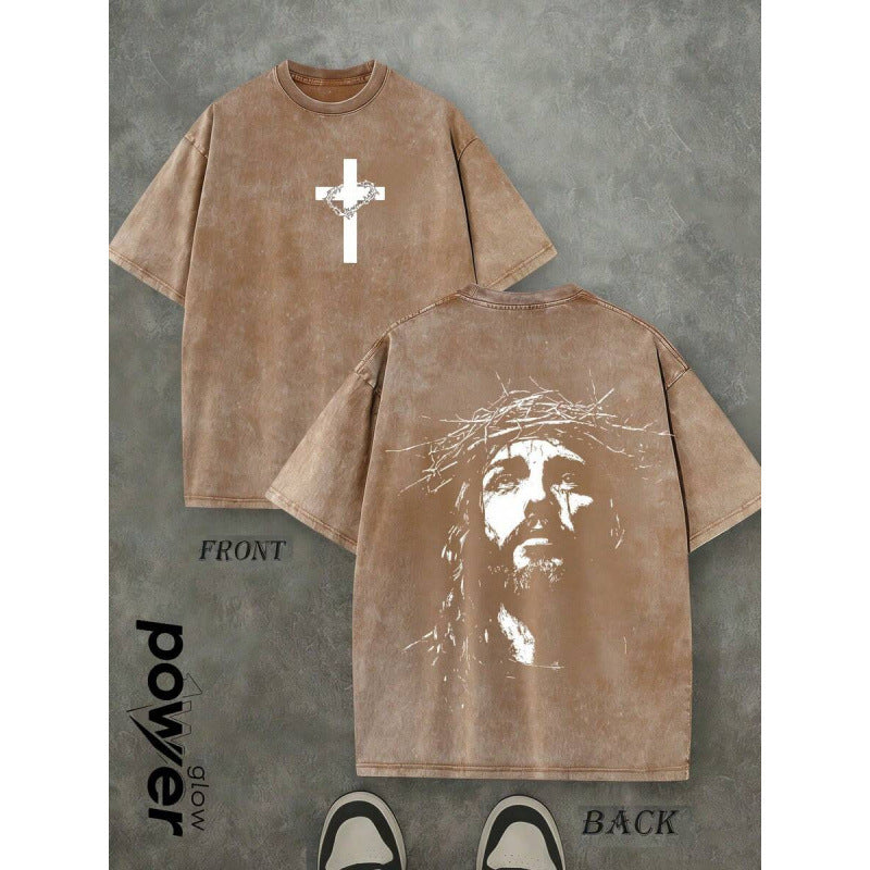Faith & Strength Vintage Washed Tee