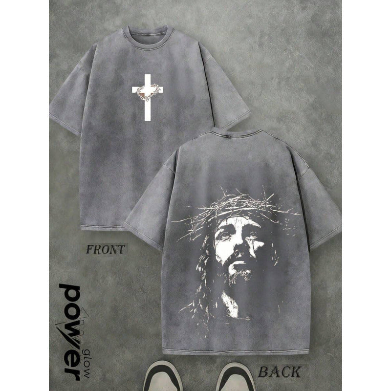 Faith & Strength Vintage Washed Tee