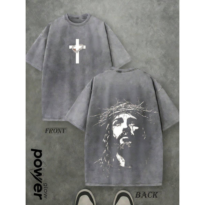 Faith &amp; Strength Vintage Washed Tee