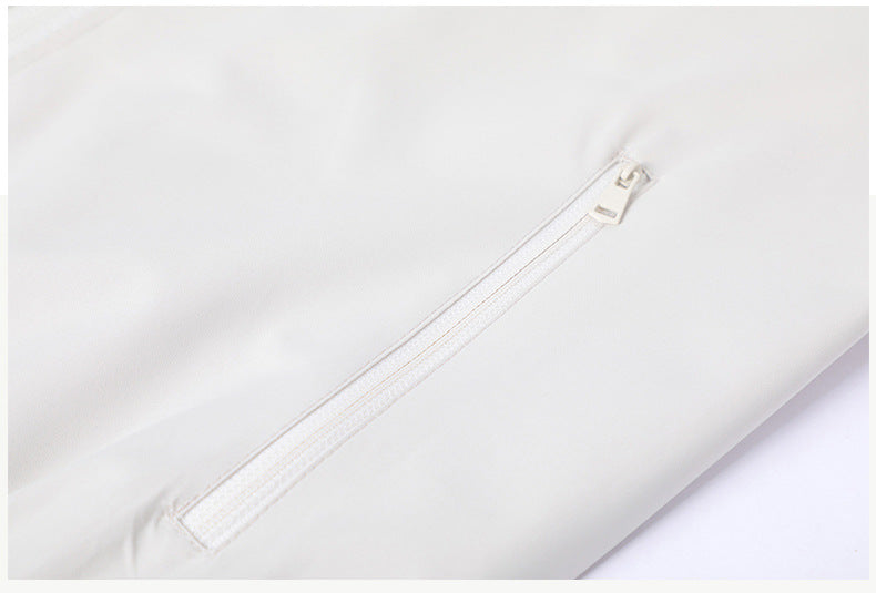 lightweight casual baseball-collar jacket