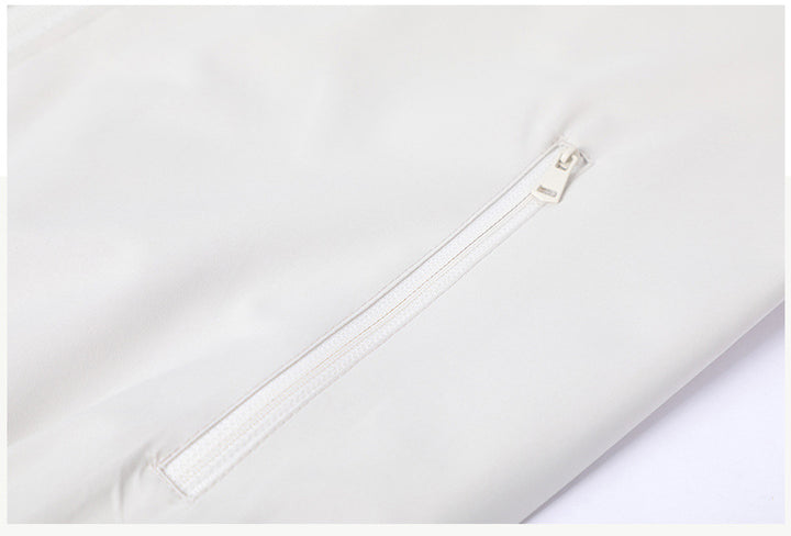 lightweight casual baseball-collar jacket