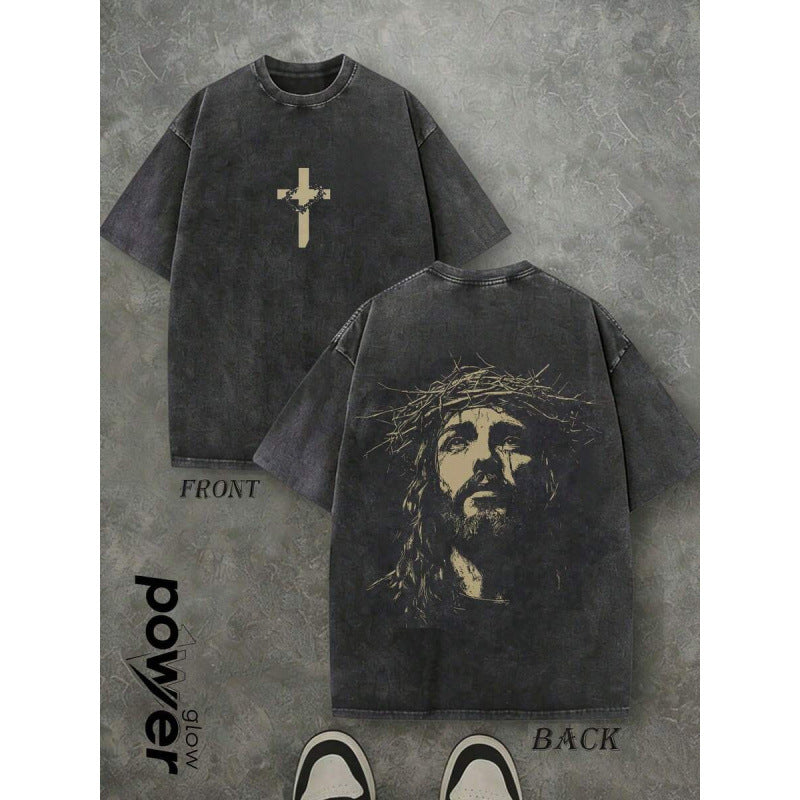 Faith & Strength Vintage Washed Tee