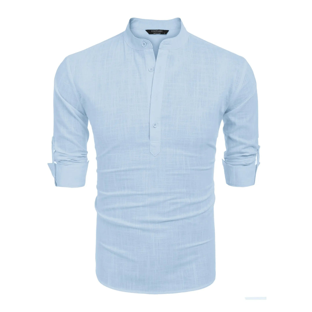 Coastal Linen Henley