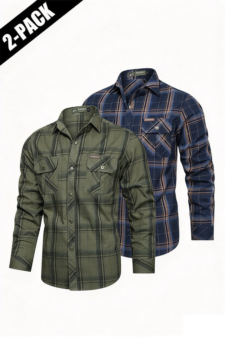 Zeeyr Men’s long-sleeve striped shirt