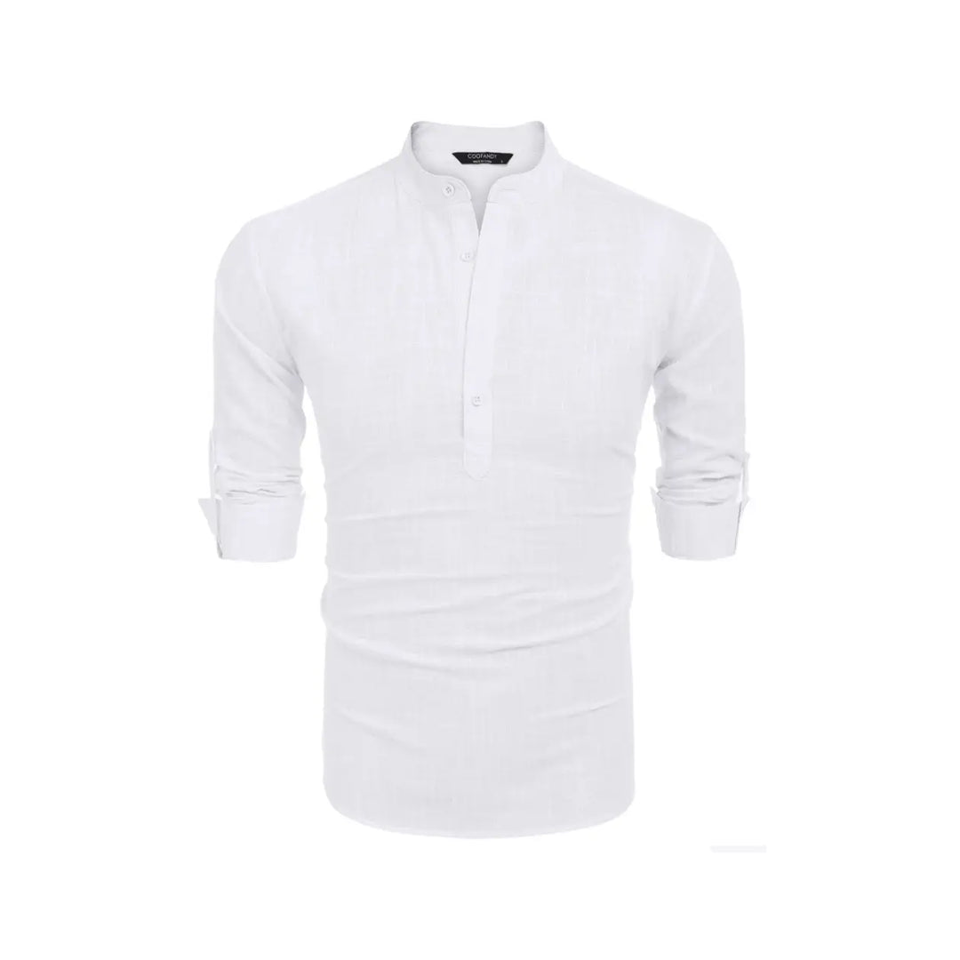 Coastal Linen Henley
