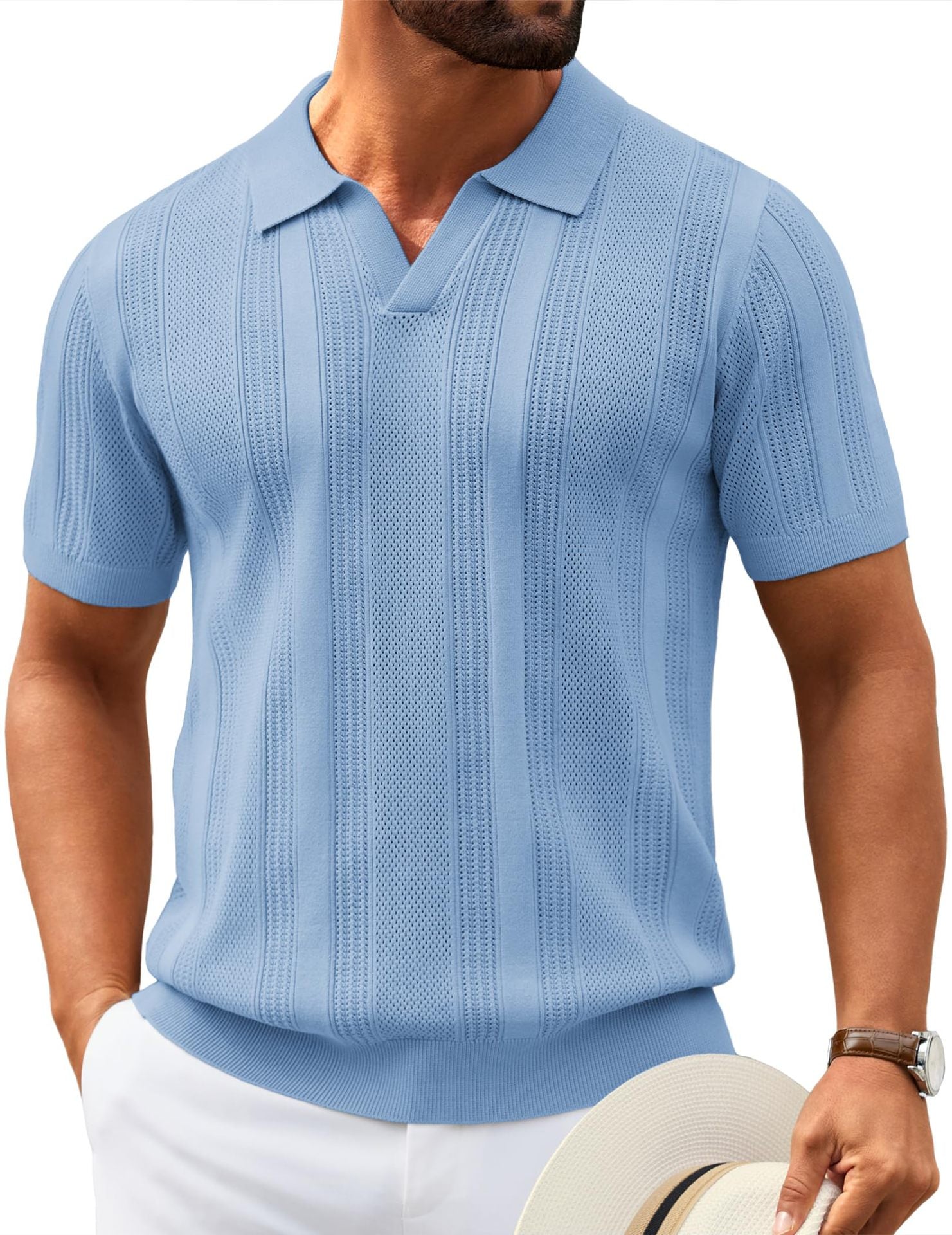 Premium Knit Polo Shirt