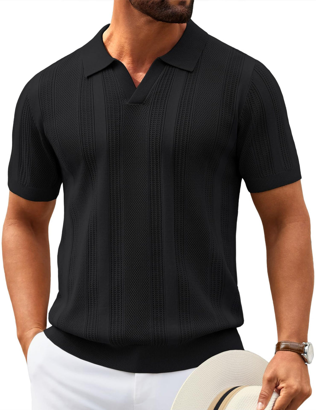 Premium Knit Polo Shirt