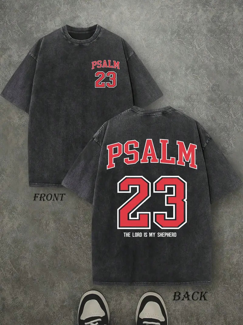 Psalm 23 Vintage Washed Tee