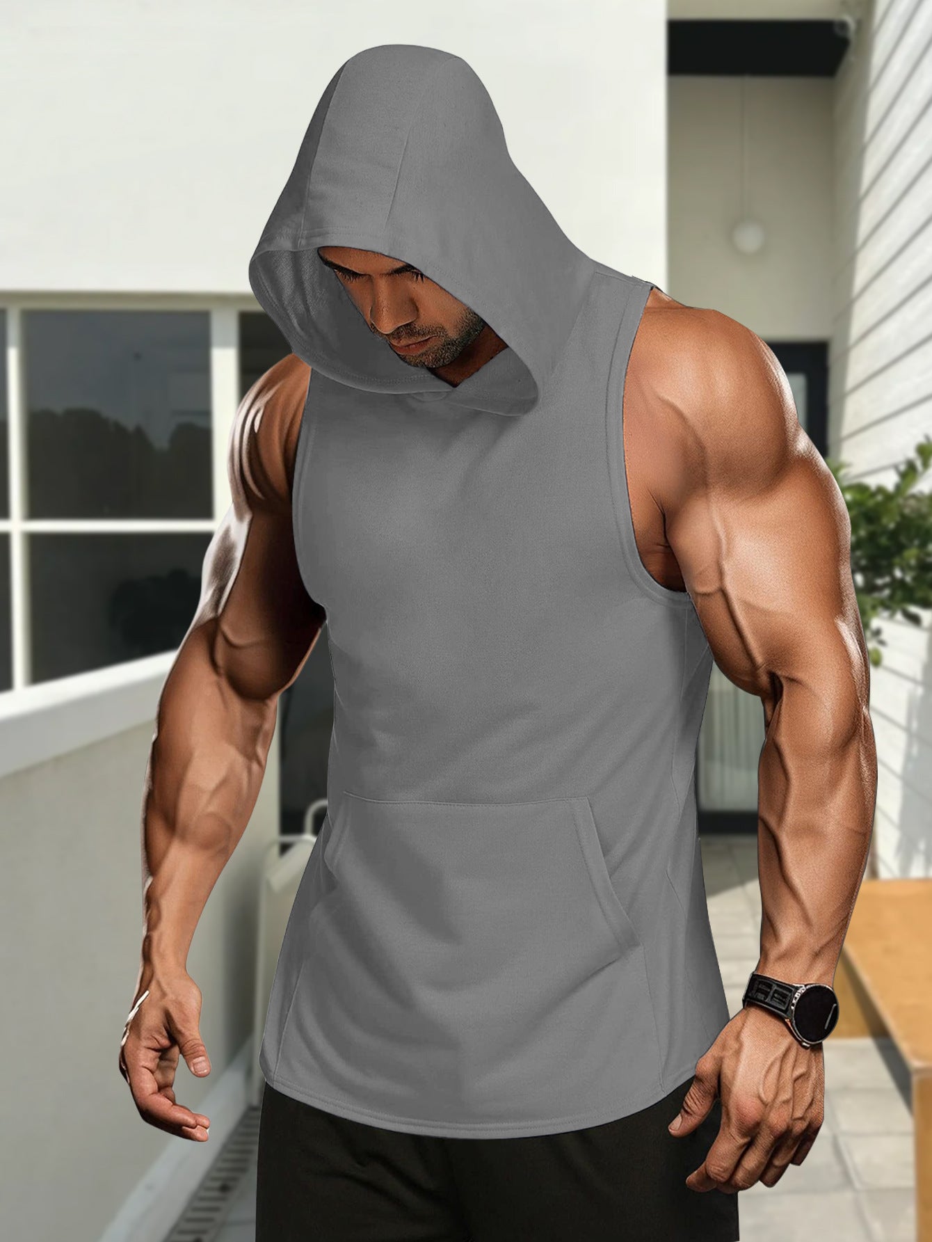 Apex Performance Hooded Tank