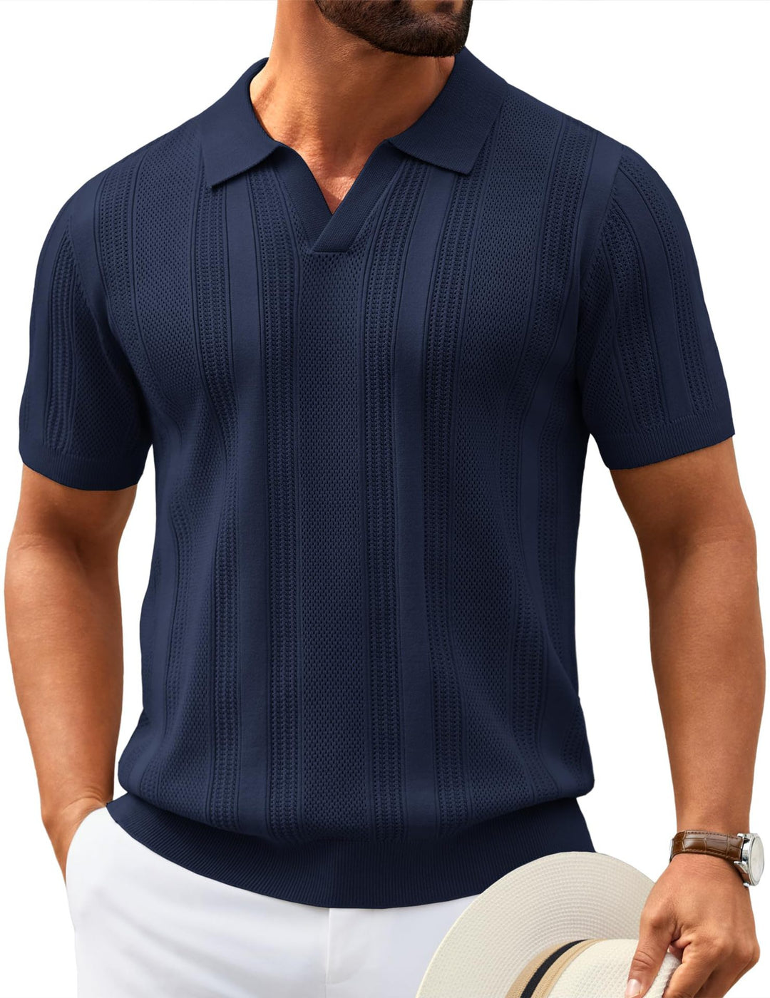 Premium Knit Polo Shirt