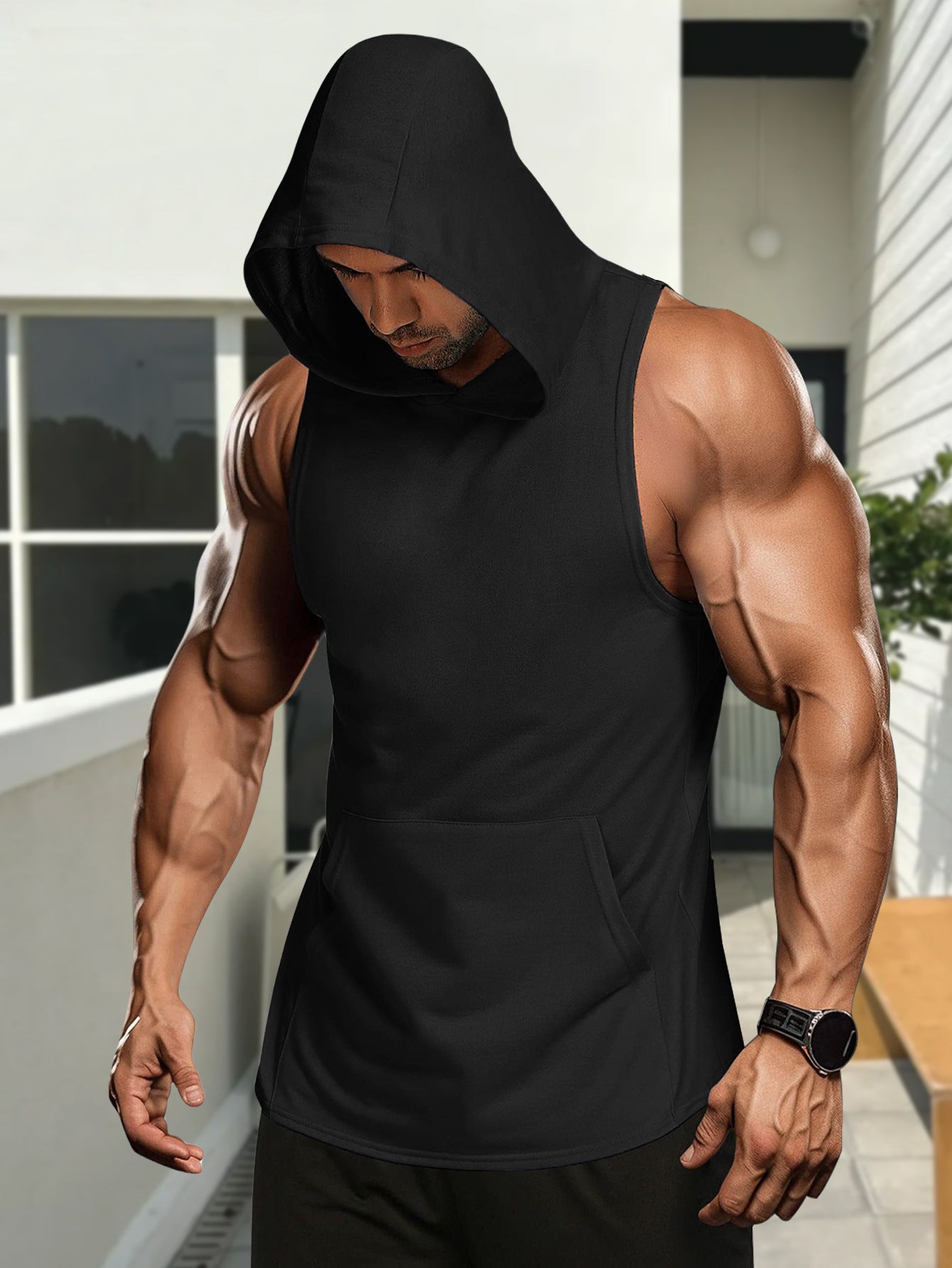 Apex Performance Hooded Tank